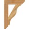 Ekena Millwork Funston Slat Rough Sawn Bracket, Western Red Cedar, 4"W x 20"D x 28"H BKT04X20X28FST06RWR - alternate 4